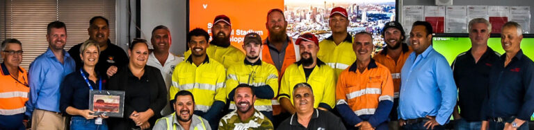 Graduates from Sydney Football Stadium Pre-Employment