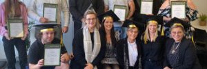 group of graduates