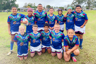 Global Skills' sponsored team wearing their jerseys which includes our logo